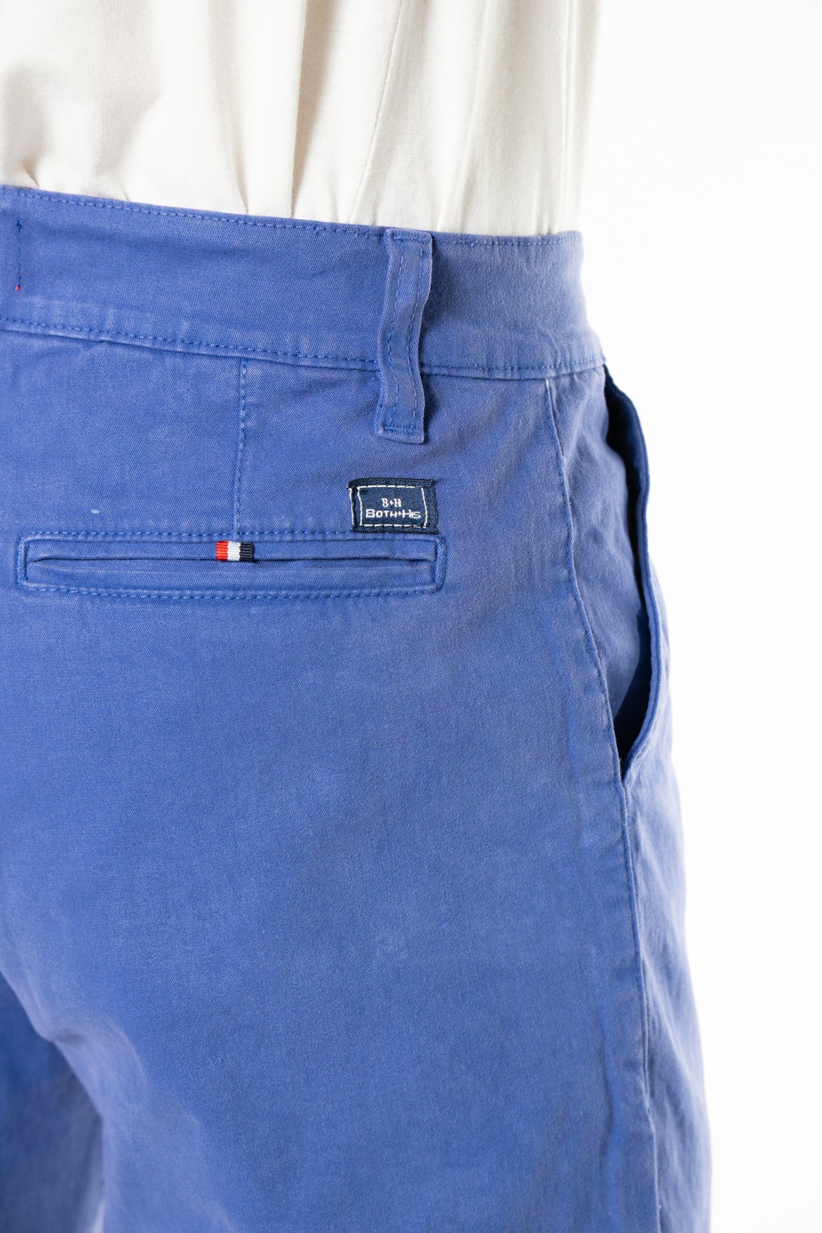AZUL REY - Pantalón clásico dril licrado para hombre REF 001 BOTH+HIS