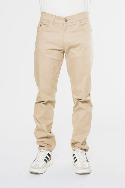 Crema - Pantalón dril licrado para hombre REF 083 BOTH+HIS