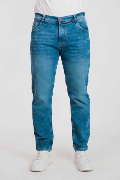 Azul claro - Jean slim fit en denim para hombre REF 090 BOTH+HIS