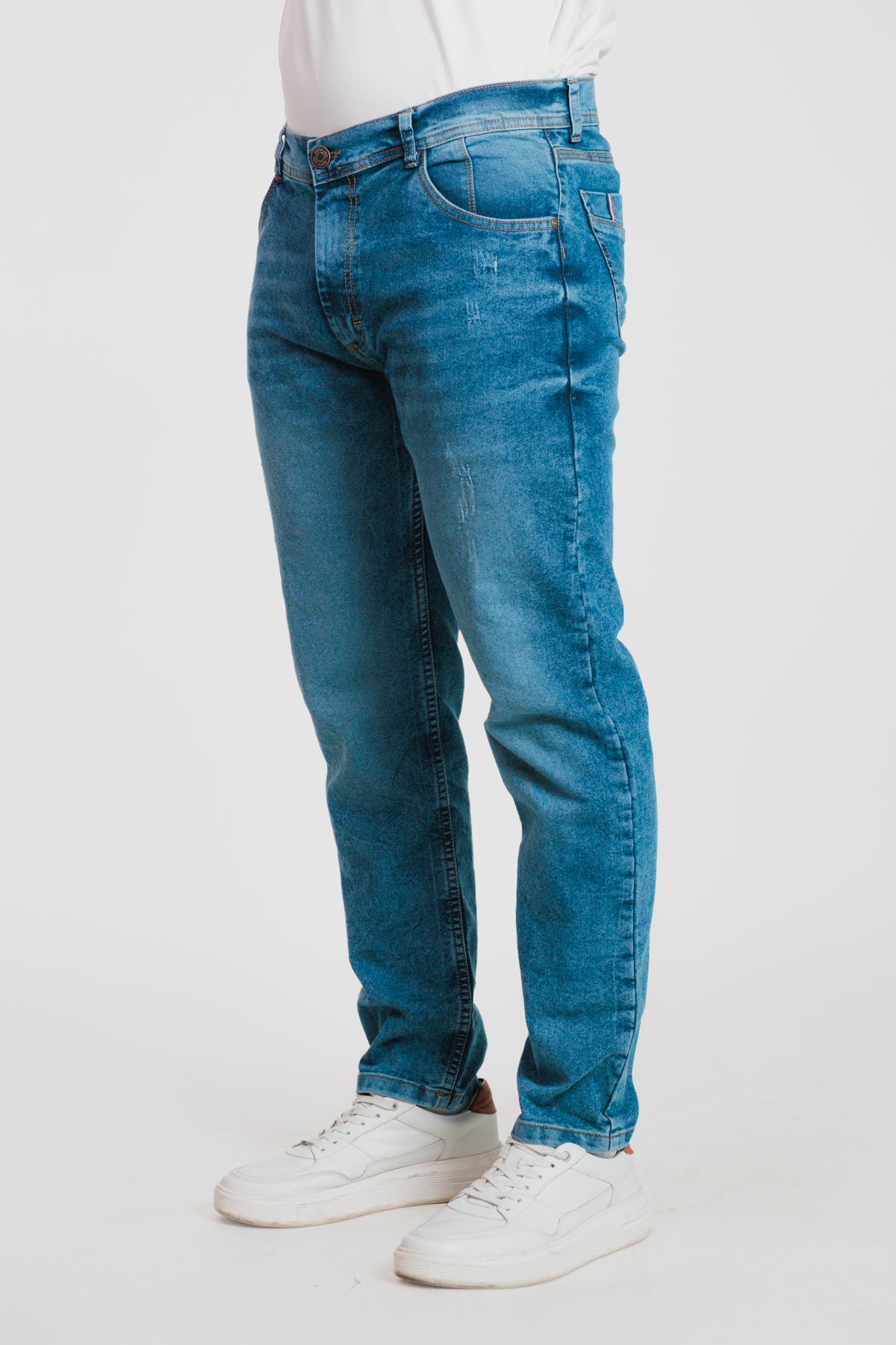 Azul claro - Jean slim fit en denim para hombre REF 090 BOTH+HIS