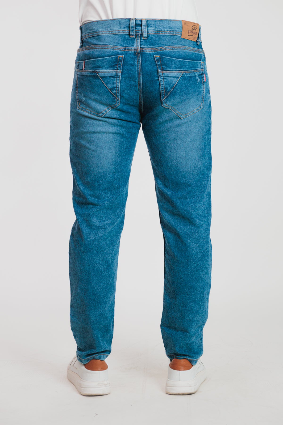 Azul claro - Jean slim fit en denim para hombre REF 090 BOTH+HIS